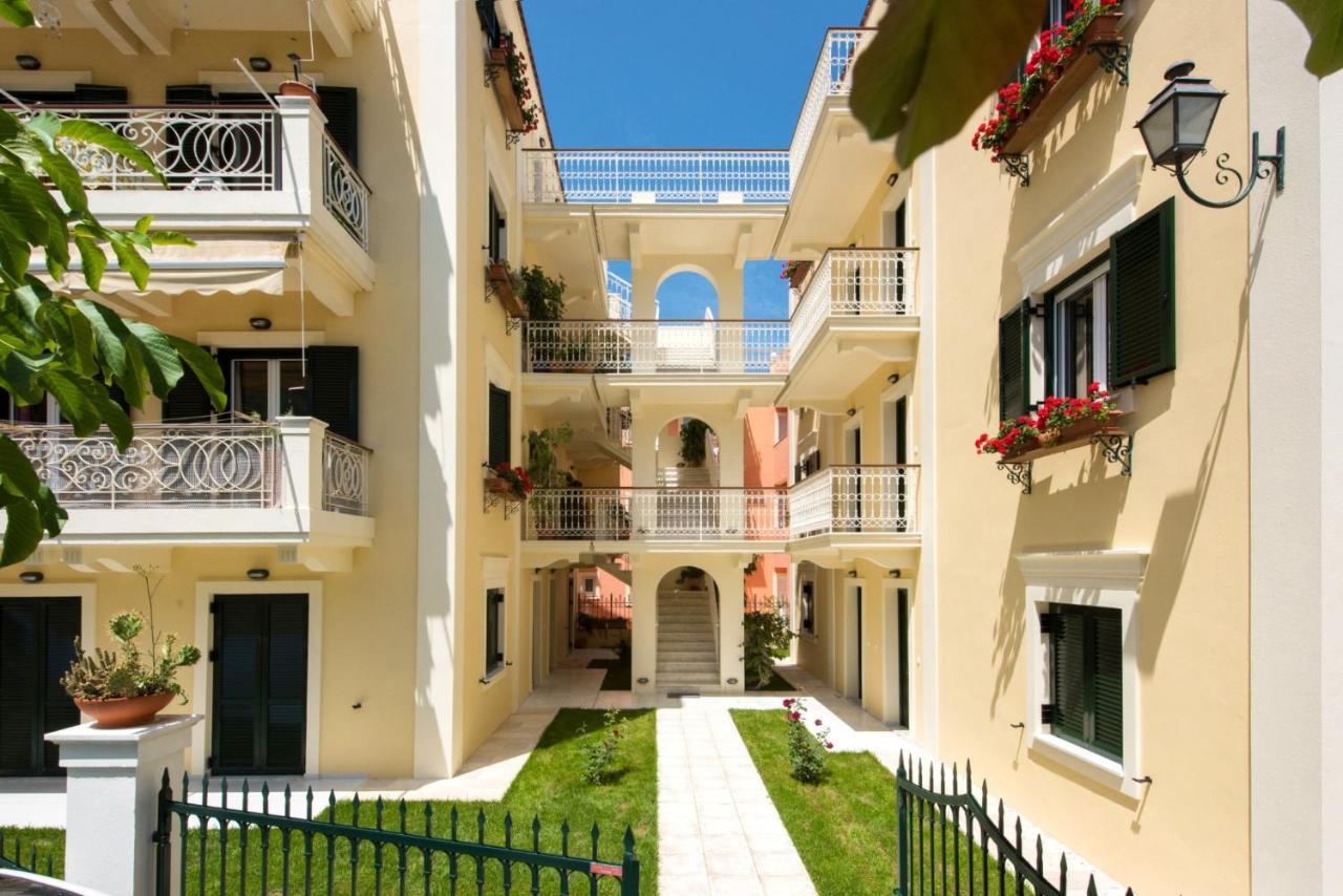 Kirki Filoxenia Apartments By Corfuescapes Benitses  Bagian luar foto