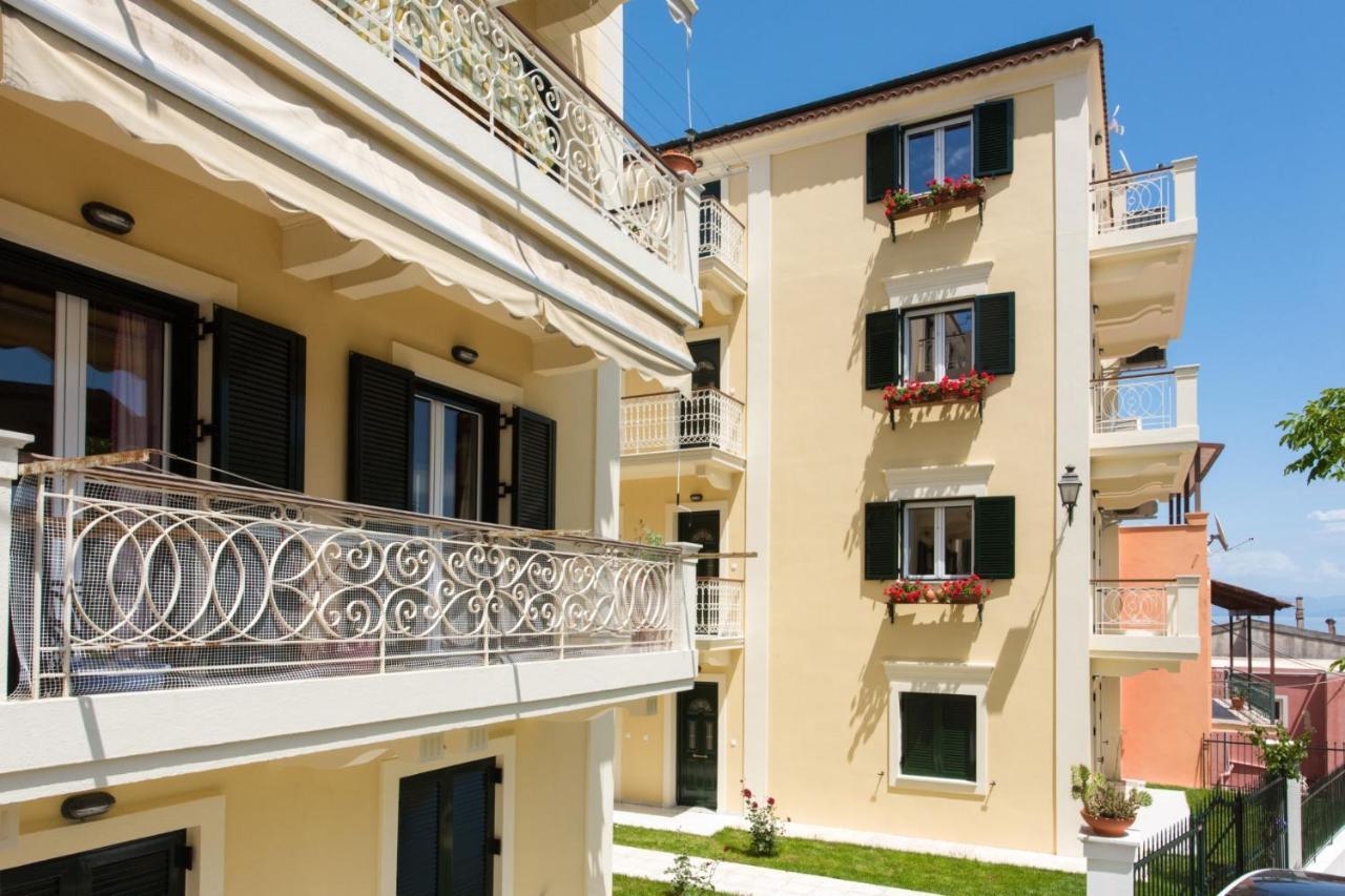 Kirki Filoxenia Apartments By Corfuescapes Benitses  Bagian luar foto